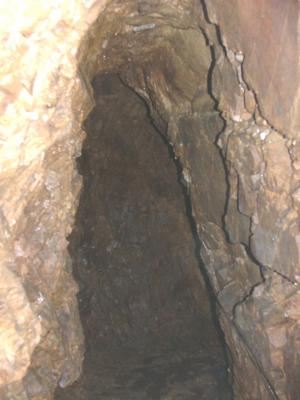 dbut de la galerie de gauche
